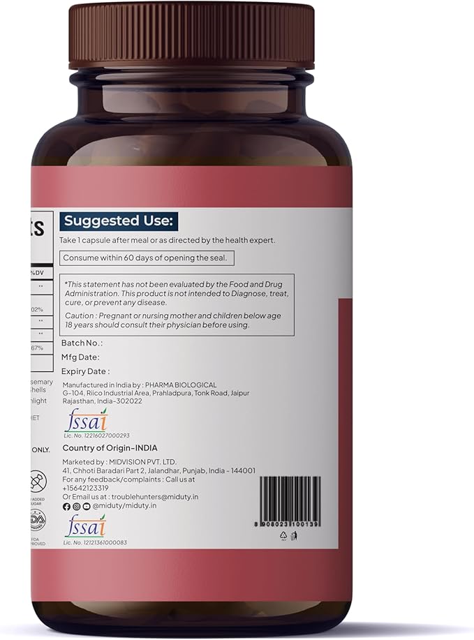 by Palak Notes Liposomal CoQ10 - Coenzyme Q10 (CoQ10) - Organic Garlic Powder Extract - Methyl Folate - Gluten Free - Non-GMO - 30 Capsules