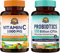 Vitalitown Vitamin C Complex 1000mg and Probiotics 120 Billion CFUs