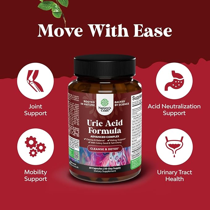 Bundle of Green Coffee Bean Extract for Uric Acid Cleanse &amp Detox with Turmeric Tart Cherry &amp Celery Seed and Herbal Thyroid Support Complex with L Tyrosine Bladderwrack Selenium &amp Pure