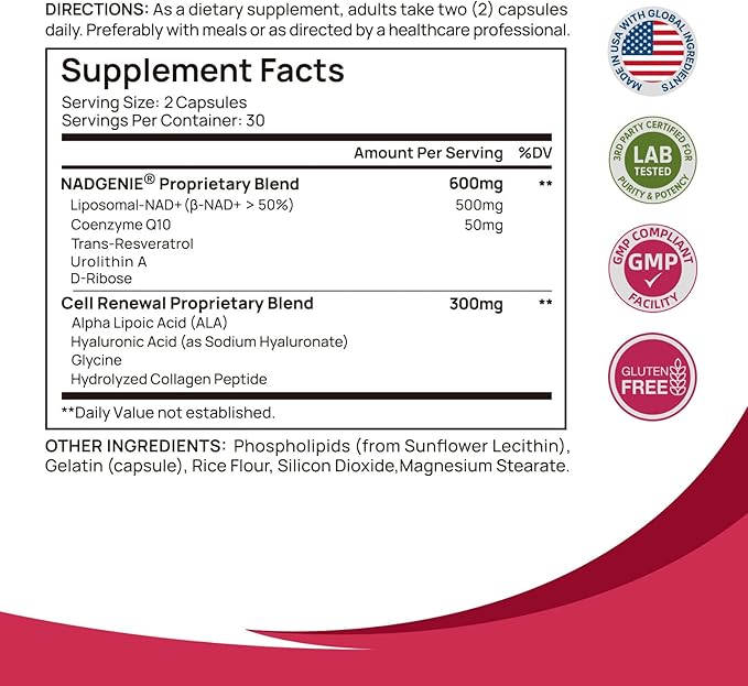 Selerb NAD+ Supplements for Men &amp Women