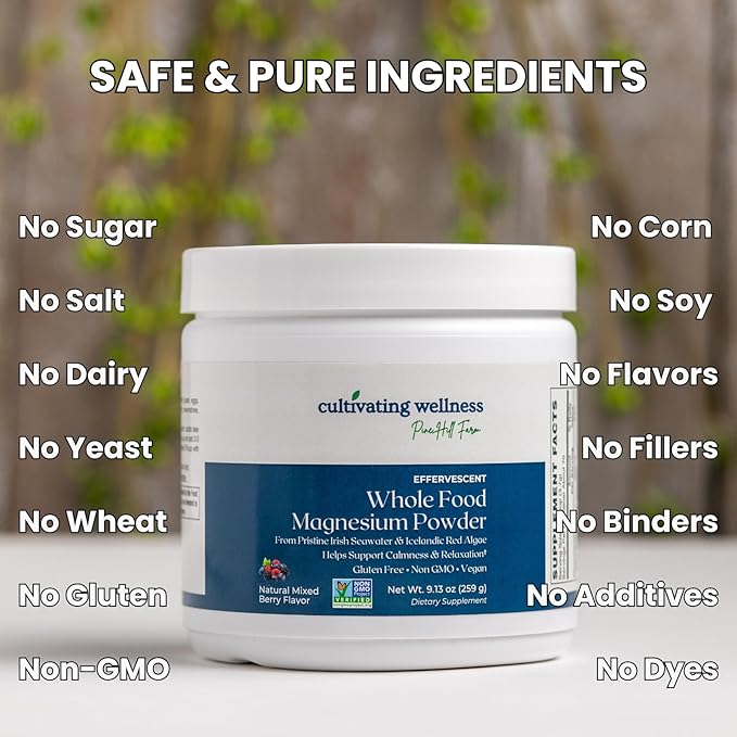 Magnesium Whole Food Powder Mix