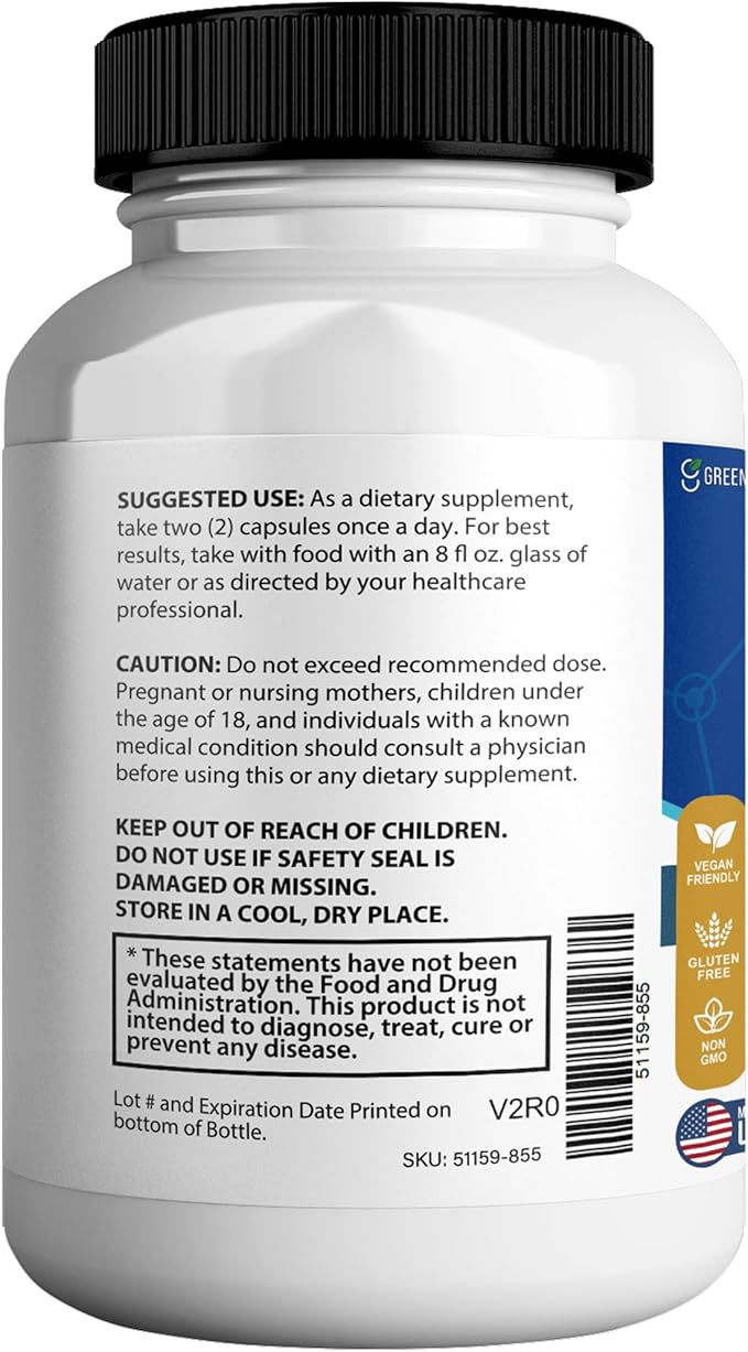 Nerve Sync MAX Supplement 60 Capsules Vegan Friendly with Essential Vitamins &amp Minerals for Nerve Health. (3)