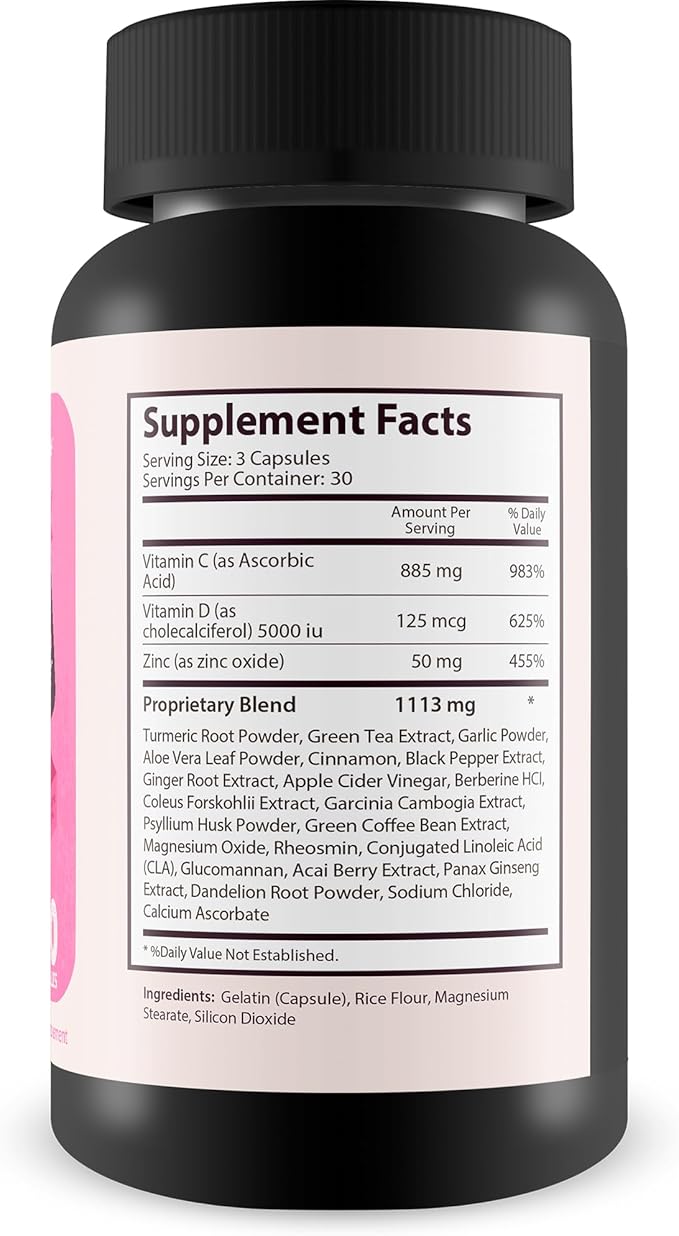 Pink Tea Trick Turmeric Green Tea - Pink Power Miracle Healthy Metabolic Function - Gut Cleanse Detox - Our Best Turmeric Green Tea Formula to Support Body Balance - Blood Cleanse - Immune Support