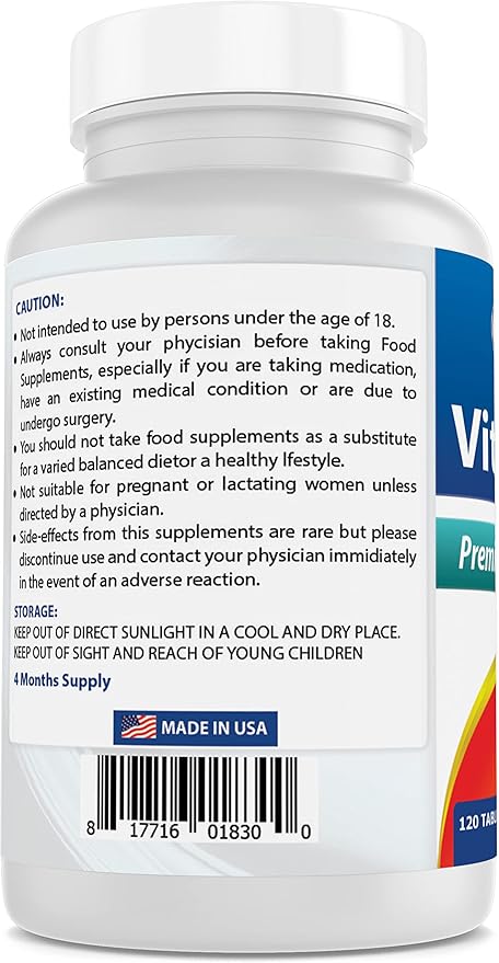 Best Naturals Vitamin B1 as Thiamine Mononitrate 500 mg &amp Vitamin b6 200mg