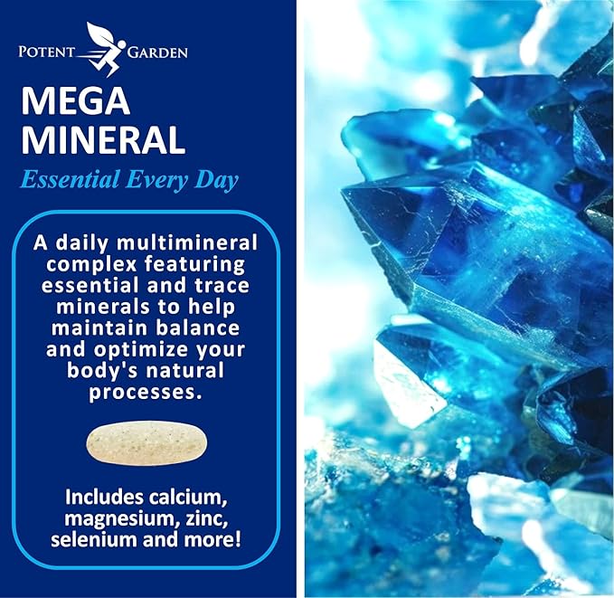Potent Garden Mega Mineral + Multivitamin Bundle | Daily Wellness Support
