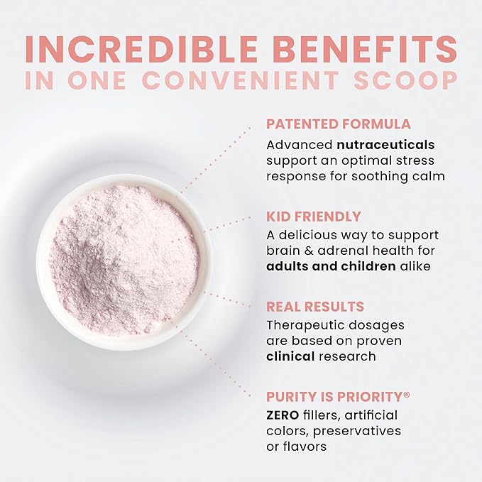 Pure Therapro Rx Just Relax -Watermelon 60 Servings | Supports: Relaxed Mood Healthy Blood Pressure Emotional Wellness | Myo-inositol Di-Magnesium Malate GABA Taurine &amp L-Theanine