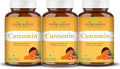 Curcumin Capsules - Antioxidant Properties | for Joint Comfort &amp Anti-Aging| 60 Veg Capsules (180)