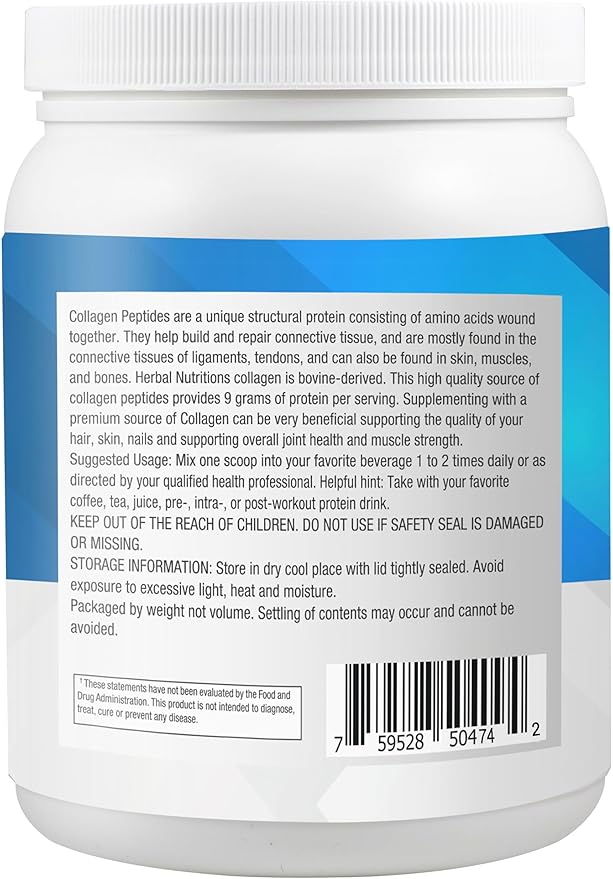 Collagen Peptides Powder Hydrolyzed Proteins are Vital Proteins for Skin Hair Nails and Joint Health Keto Paleo Friendly Non-GMO Gluten Free 25 20mg Servings 2 Containers