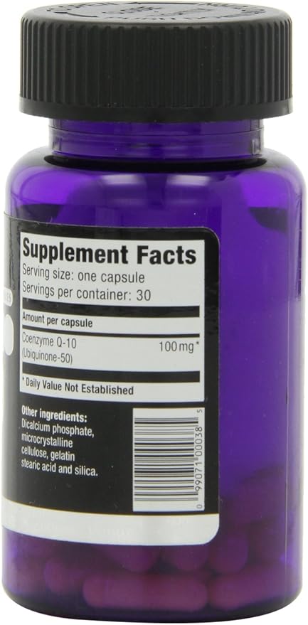 Ultimate Nutrition CoQ10 Rapid Release Coenzyme Q10 Supplement 100mg 30 Capsules