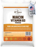 Niacin Vitamin B3 Powder (1 Lbs / 16oz) | Supports Energy Healthy Skin &amp Circulation | Natural Nutrient for Supplements Skincare Serums &amp Wellness Formulations | 16 Ounces