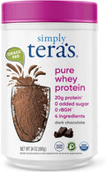 Simply Teras Whey Simply Dark Chocolate rBGH Free 24 oz