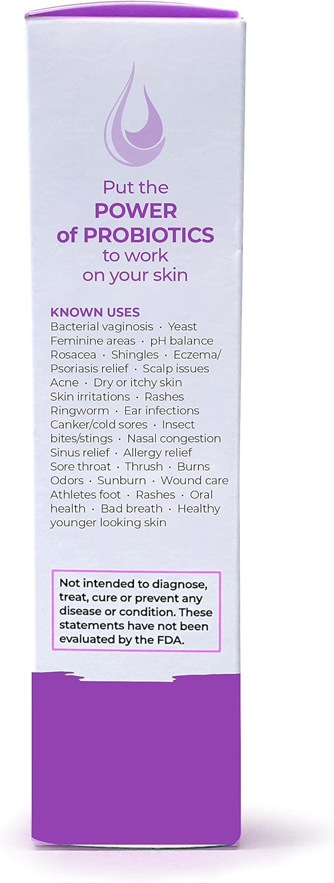 FemBiotics -Topical Probiotic Body Care for Women 4oz - Hypoallergenic Vegan Non GMO GF 100% Natural Live Probiotic External + Internal Use Totally Safe No Refrigeration Required