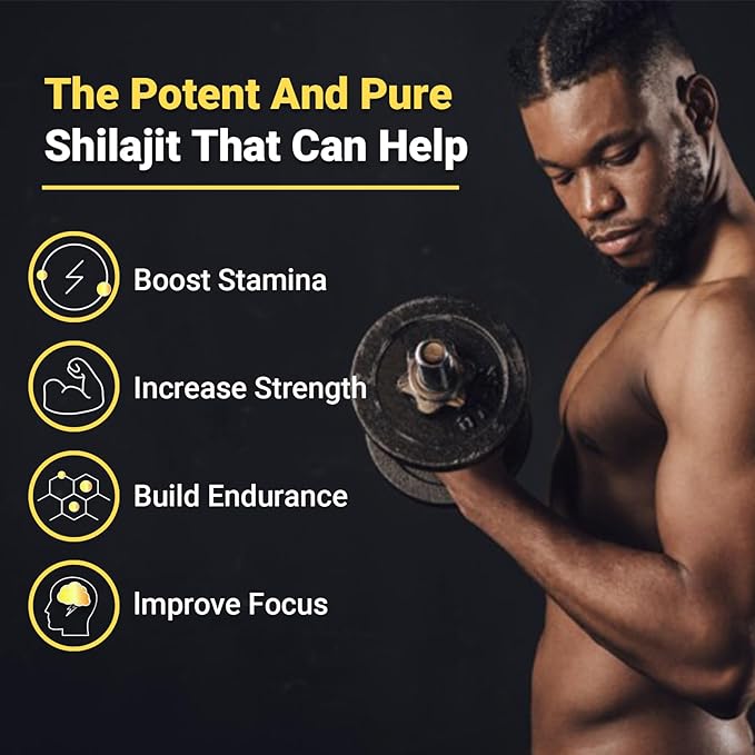 VivoNu Himalayan* Shilajit* Gummies with Ashwagandha* &amp Gokshura | 85+ Trace Minerals &amp Fulvic Acid | Organic Micronutrient Supplement for Men &amp Women-3000mg | 4000mg (3000 mg / 1 Packet