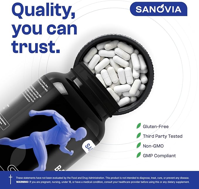 SANOVIA Vitamin B-Complex Supplements