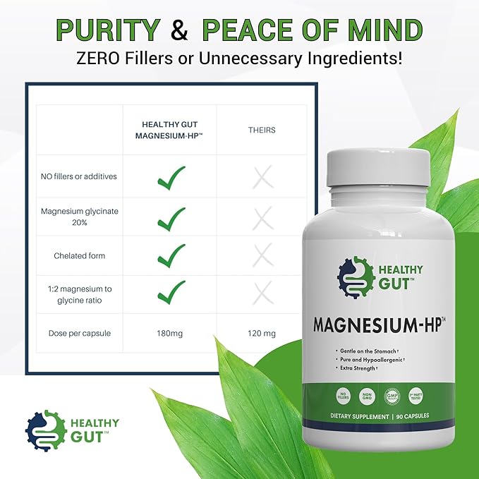 Healthy Gut Magnesium-HP 90 Capsules and BeSerene Daily 60 Capsules