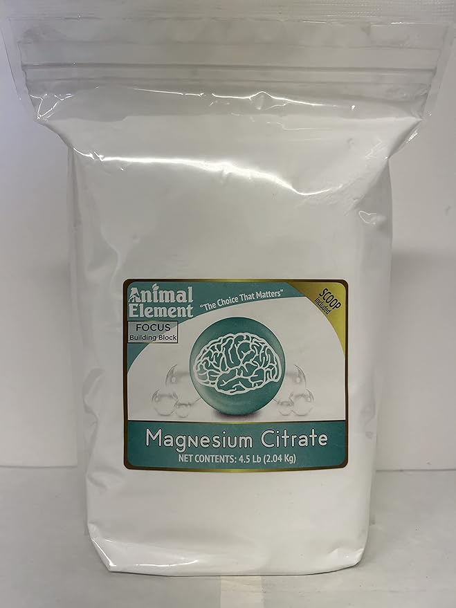 Magnesium Citrate-4.5 lb. - All Natural GMO Free