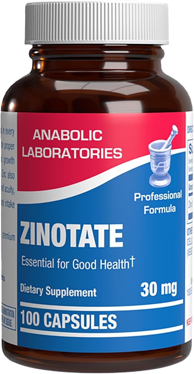 Chelated Zinc Picolinate 30mg - Clinically Formulated High Potency Zinc Supplement for Women &amp Men for Healthy Skin Bone &amp Immune System Support - Vegan Non-GMO &amp Easy to Swallow - 100 Ser