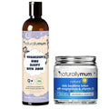 NaturallyMum Kids Magnesium Lotion with Vitamin D and Magnesium Sleepy Bath Soak Bundle - Support for Sleep Heart Bone Nerve Gut and Muscle Health - Lavender &amp Chamomile - 4.2 fl oz &amp 8.8
