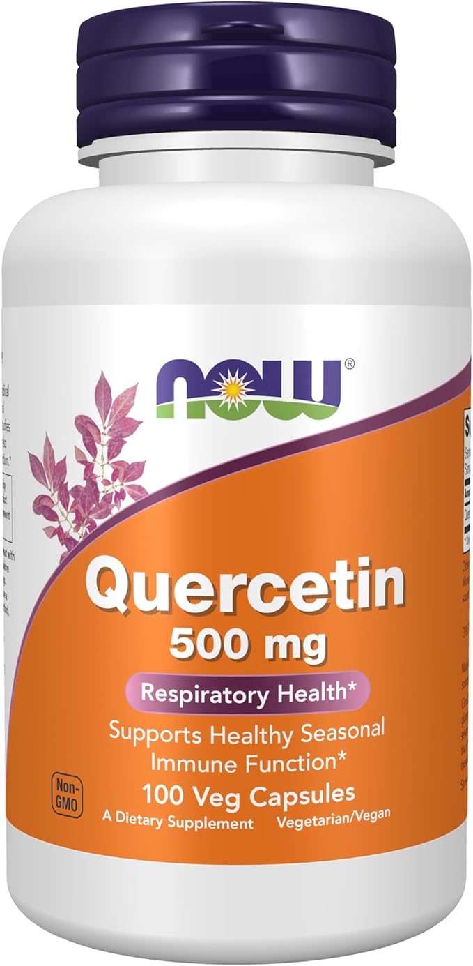 NOW Quercetin 500mg100 Veg Capsules
