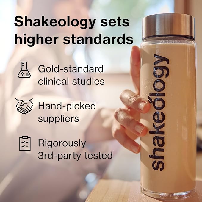 BODi Shakeology 0g Added Sugar Plant-Based Vegan Protein Powder – Gluten-Free Superfood Shake with Vitamins &amp Minerals – Helps Support Healthy Weight Loss &amp Gut Health Vanilla 14 Individual