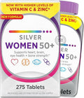 Silver Women 50+ Multivitamin Multimineral 275 Tablets with Lutein Gluten Free