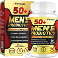 Probiotics for Men Potent 50+ Mens Probiotic Complete Gut &amp Digestive Health with 850 Billion CFU 1900mg Prebiotic Fiber Energize Immune Mens Probiotics for Gut Health Over 50-90 Capsule