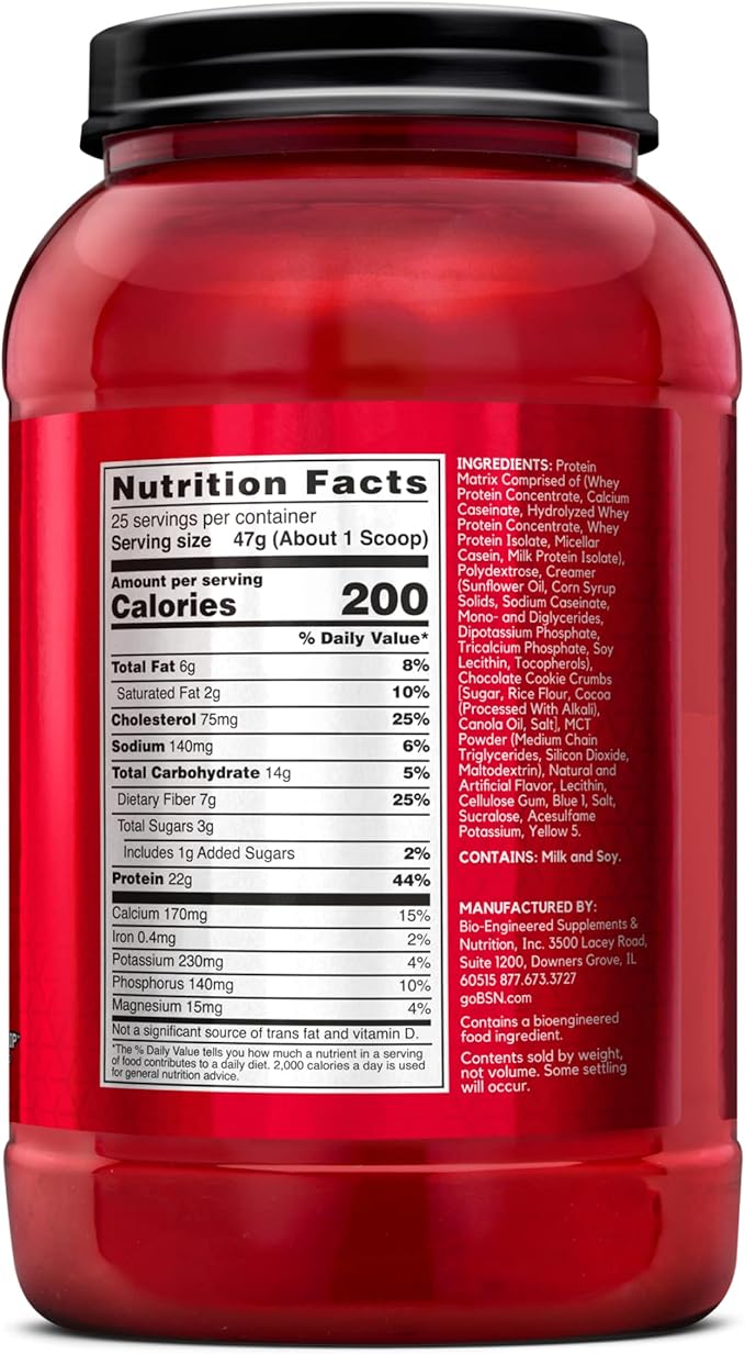BSN Syntha-6 Whey Protein Powder Cold Stone Creamery- Mint Mint Chocolate Chocolate Chip Flavor Micellar Casein Milk Protein Isolate Powder 25 Servings