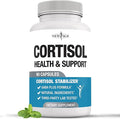 NEW AGE Cortisol Supplement for Women - Cortisol Detox Manager Reducer- Ashwagandha GABA 5 HTP L-Tryptophan L-Theanine - 90 Count