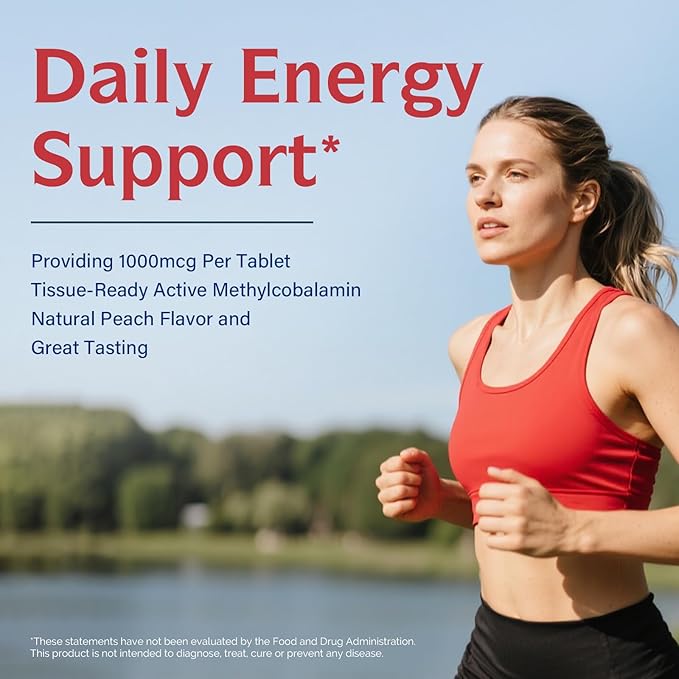 Innate Vitality Calcium 1200mg with D3 &amp K2 + Vitamin B12 1000mcg Methylcobalamin Bundle | Bone Density Energy Metabolism &amp Mental Clarity Support | Fast Dissolve Sublingual Non-GMO Peach F