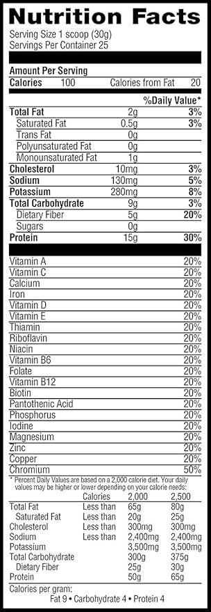 Muscle Milk ZERO 100 Calorie Protein Powder Chocolate 15g Protein 1.65 Pound 25 Servings