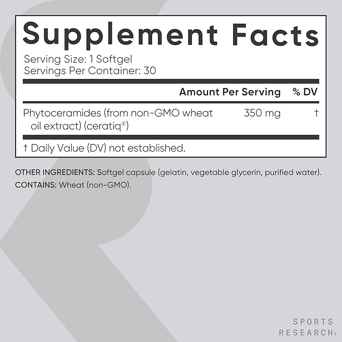 Sports Research Skin Health Bundle - Vitamin D3 K2 with Coconut Oil Vegan Biotin 10000mcg with Coconut Oil &amp Phytoceramides 350mg per Softgel Plant Derived Ceramides for Healthy Skin and Hydrati