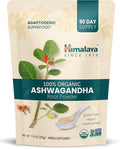 Himalaya 100% USDA Certified Organic Ashwagandha Root Powder Herbal Supplement Supports Relaxation Stress Relief Energy Occasional Sleeplessness Non-GMO Vegan Flavorless 7.9 Oz Bag