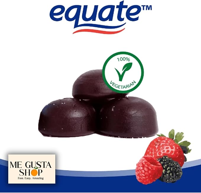 Equate Ashwagandha Vegetarian Gummy Supplement 60 Count + me Gusta stickes