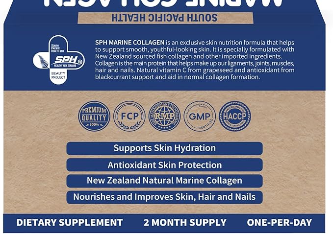 SPH 100% NZ Marine Collagen 60 Capsules (3)