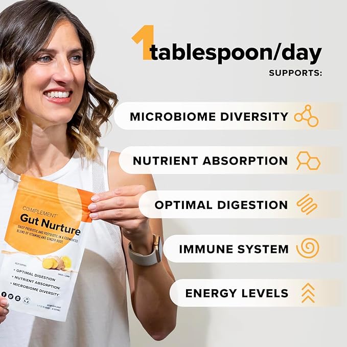 Complement Gut Nurture &amp Essential Multivitamin Bundle – Comprehensive 30-Day Support for Digestive Health and Nutritional Wellness