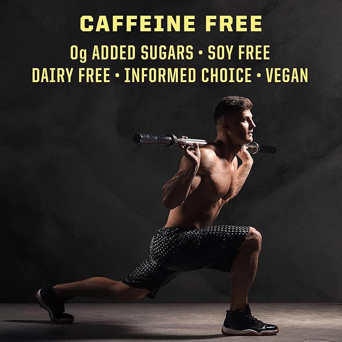 Sunwarrior Pre Workout Powder Energy Drink Non-Stim &amp Caffeine Free | Vegan Plant-Based Supplement | Pump Hydrate Focus Endurance &amp Strength Builder | Yuzu Mango Flavored 30 Serving Active Pre