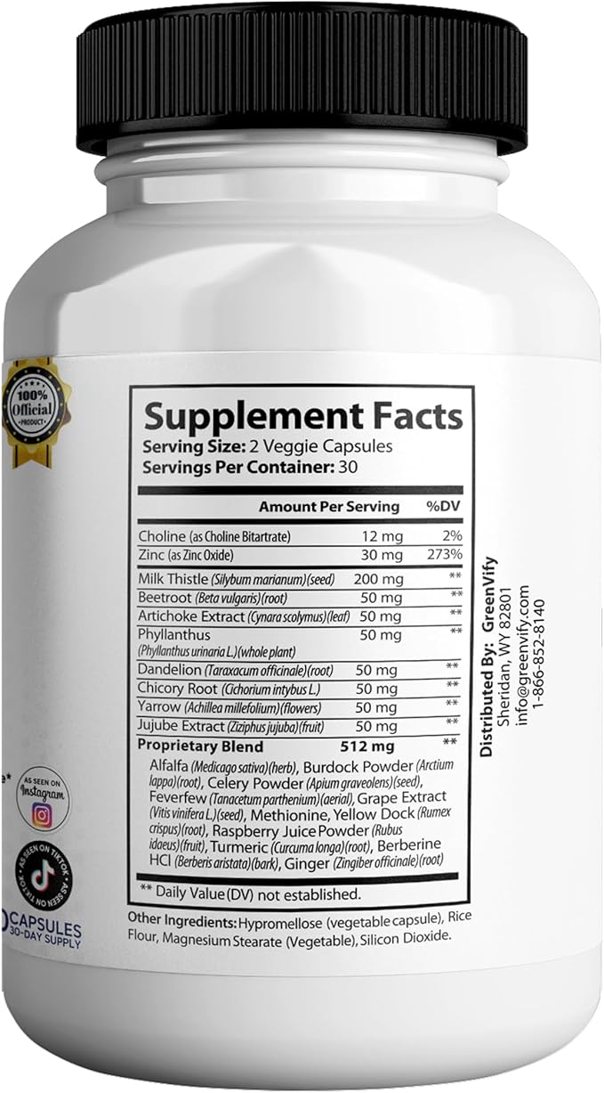 Livcare Max Liver Support Supplement Extra Strength 60 Veggie Capsules 30 Day Supply with Milk Thistle Beetroot Artichoke (3)