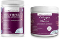 Body Kitchen Youthful Beauty &amp Collagen + Elastin Bundle – Advanced Anti-Aging Support for Skin Hydration Elasticity &amp Firmness – Promotes Healthy Hair Skin &amp Nails – Unflavored Collagen