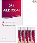 ALDICOM A | Before Drinking Party Favors Feel Better After Alcohol Science-Backed After Drinking Supplement Travel Size Liquid 5-Pack (0.6 oz)