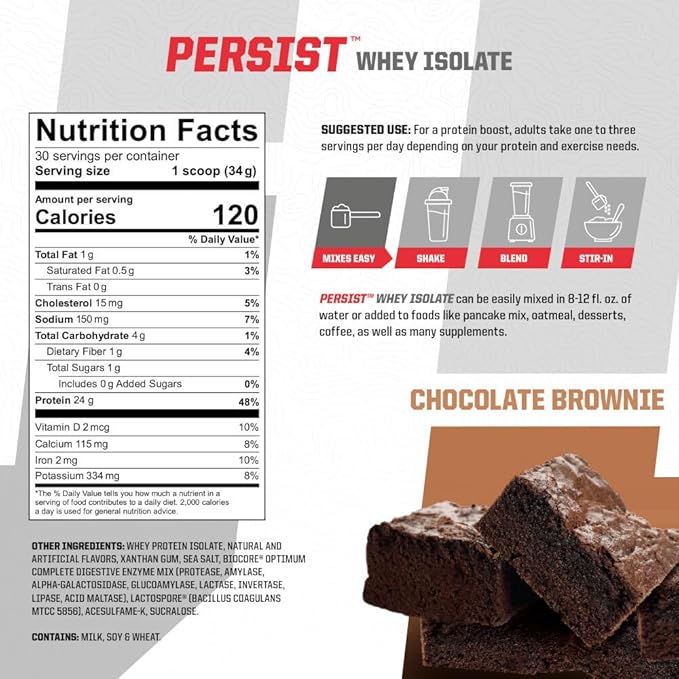 Undefined Nutrition Persist Brownie + Creatine Monohydrate by Brian Shaw