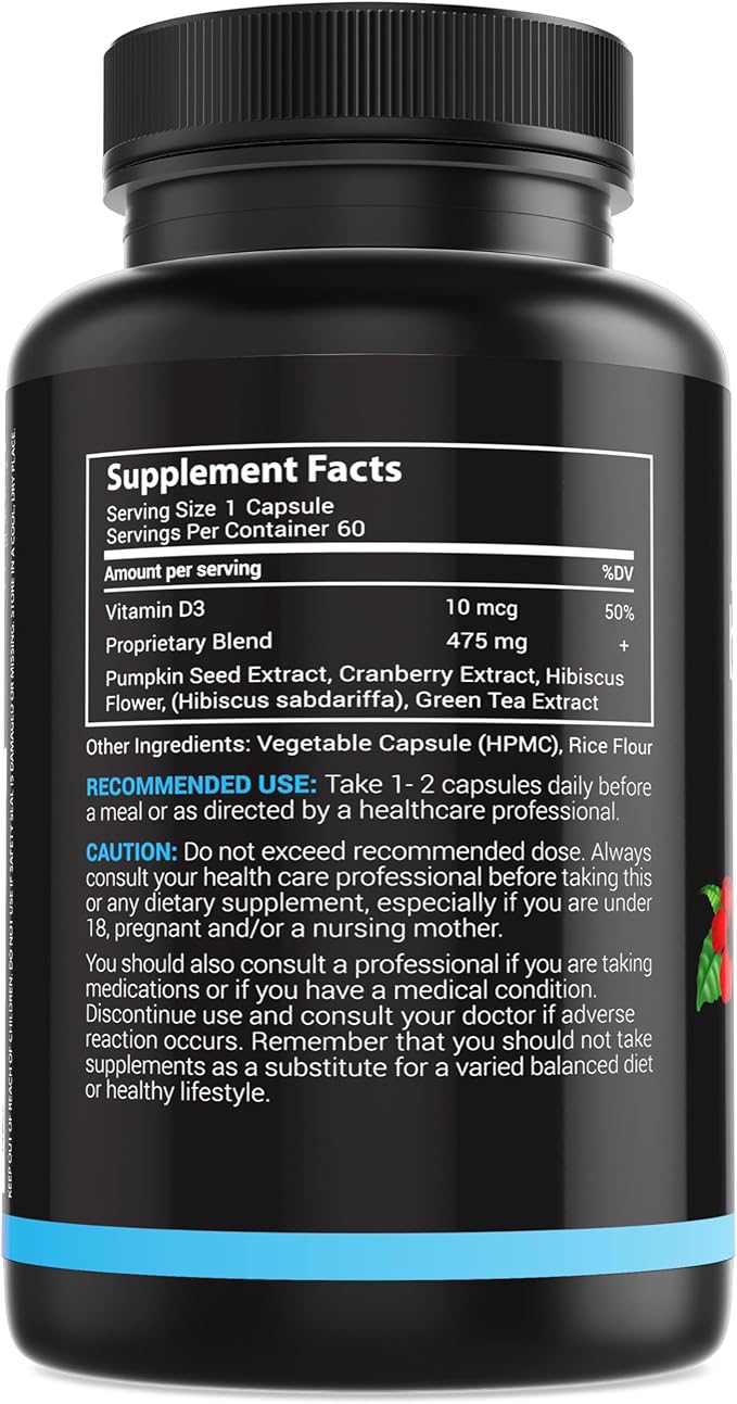 Advanced Bladder Control Supplements for Women &amp Men 60Ct + Vitamin D3 K2 3000 IU with Vitamin K as MK-7 from Natto Support Healthy Bones Teeth Heart &amp Immune Function 90Ct