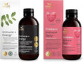 Immune + Energy &amp Children's Immune Daily Liquid Supplement for Energy Vitality and Overall Wellness