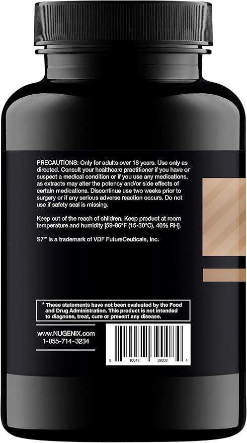 Nugenix Nitric Oxide Booster Supplement - Nitric Oxide Flow L-Arginine L-Citrulline Pine Bark Extract - Vasodilator - 100 Capsules