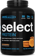 PEScience Select Protein Powder Whey and Casein Blend Lean Protein Powder for Women and Men Low Calorie Low Carb Keto Friendly Gluten Free Snickerdoodle - 55 Servings