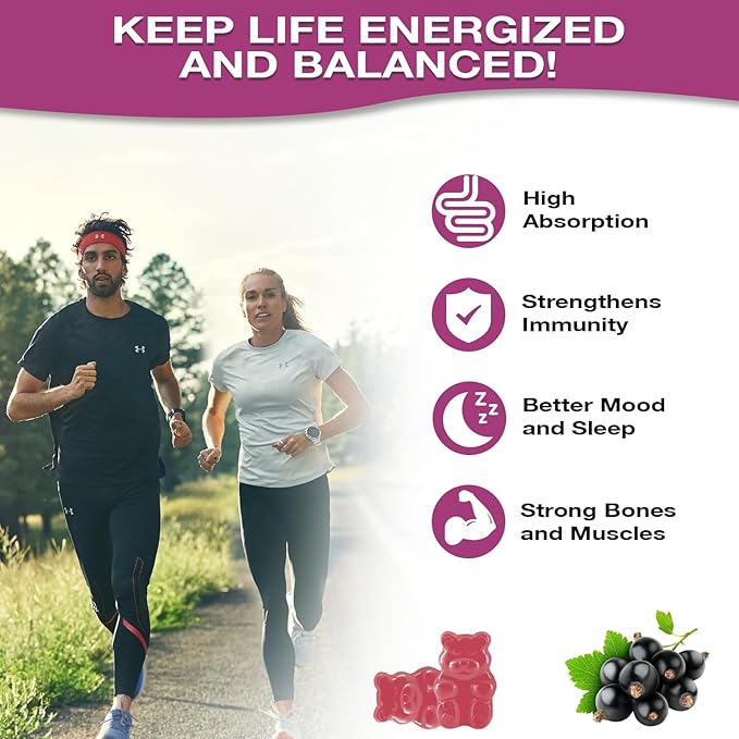 Glucosamine Chondroitin Supplements with MSM &amp Elderberry | Glucosamine Chondroitin Gummy for Adults &amp Women Men | Glucosamine chondroitin Gummies Extra Strength | Joint Supplement | 2 Pack