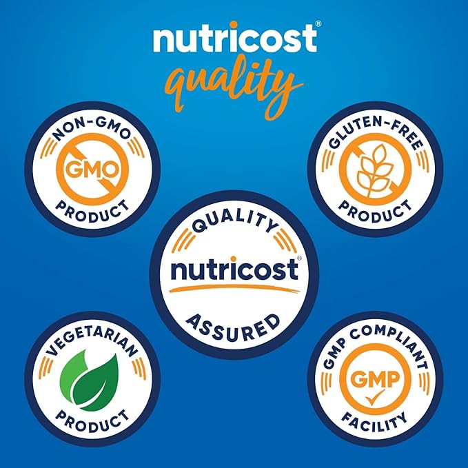 Nutricost Magnesium L-Threonate As Magtein 2000mg 120 Capsules - Non-GMO Gluten Free Vegetarian Friendly
