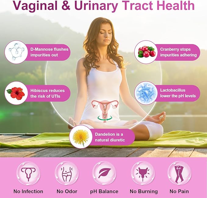NATURE TARGET Probiotics for Women Digestive Health + Probiotics for Women Urinary Tract Health