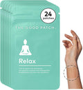 The Good Patch Relax Patches to Unwind and Decompress Natural Patch with Ashwagandha Ginger Root Plant Powered Wearable Wellness Sustained Release (24 Total Patches)