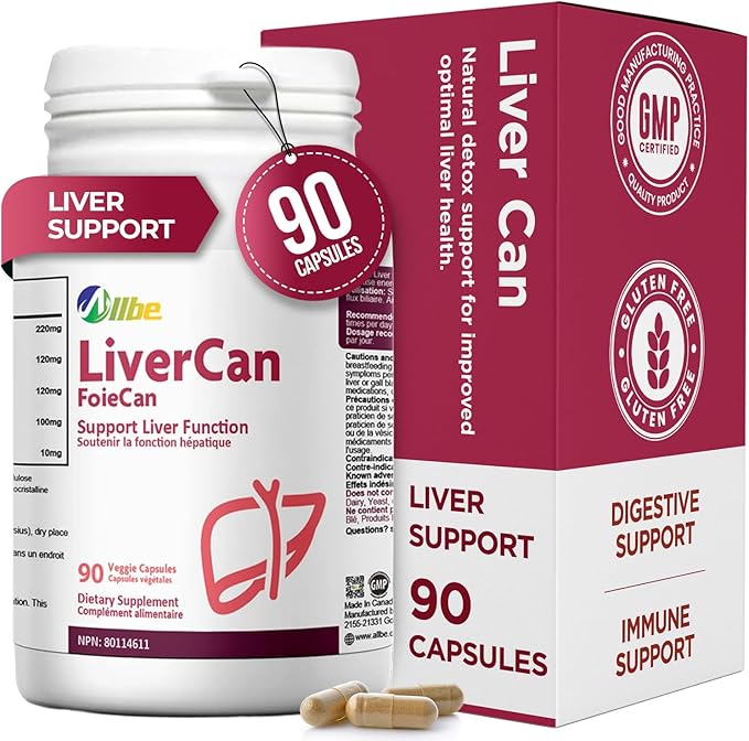 LiverCan Capsules 220mg Milk Thistle (80% Sillymarin) 10mg L-glutathione 120mg Wu Wei Zi Extract and 120mg Dedelion Extract Pack of 90 Servings Liver Supplement Serving Size:1 Capsule