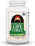 Source Naturals Vegan True Vegan Force Multiple Advanced Energy Formula for Vegans* - 180 Tablets